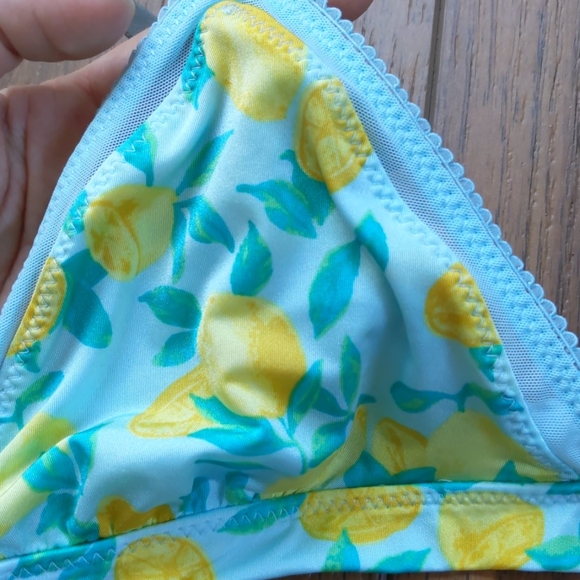 Aerie Lemon 🍋 print bralette - Picture 2 of 5